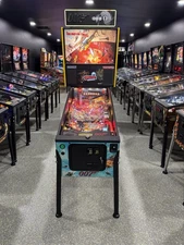 James Bond 007 Premium Edition Pinball Machine Orange County Pinballs Free Ship