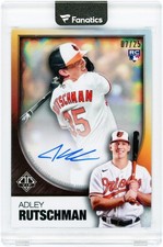 Adley Rutschman Orioles Signed 2024 Topps Transcendent GTCC-AR7 7/25 Rookie Card