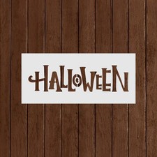 Halloween Stencil - Reusable Halloween Stencil - Art Stencil - DIY Craft Stenci