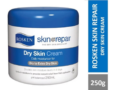 Rosken Skin Repair Cream 250g   Dry & Extra Dry Skin Moisturiser