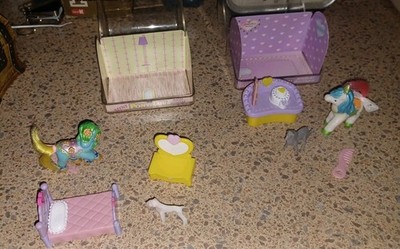 VINTAGE TARA TOYS MINI PONY LUV BEDROOM & JEWELRY BOUTIQUE GREAT CONDITION 
