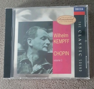Wilhelm Kempff Chopin volume 1 Original Remastered Recording