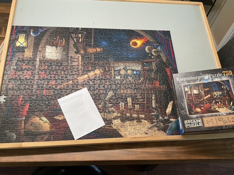 Ravensburger Escape Puzzle 759 The Observatory Jigsaw Puzzle No 199563