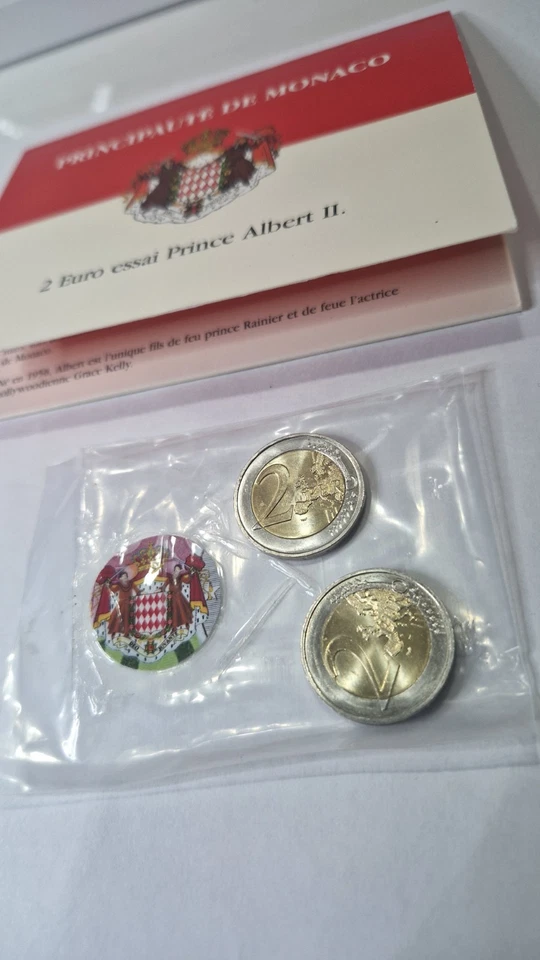 2€ 2024,2012 ,2005 MONACO BANKFRISCH VORZÜGLICHER ZUSTAND - Bild 4 von 4