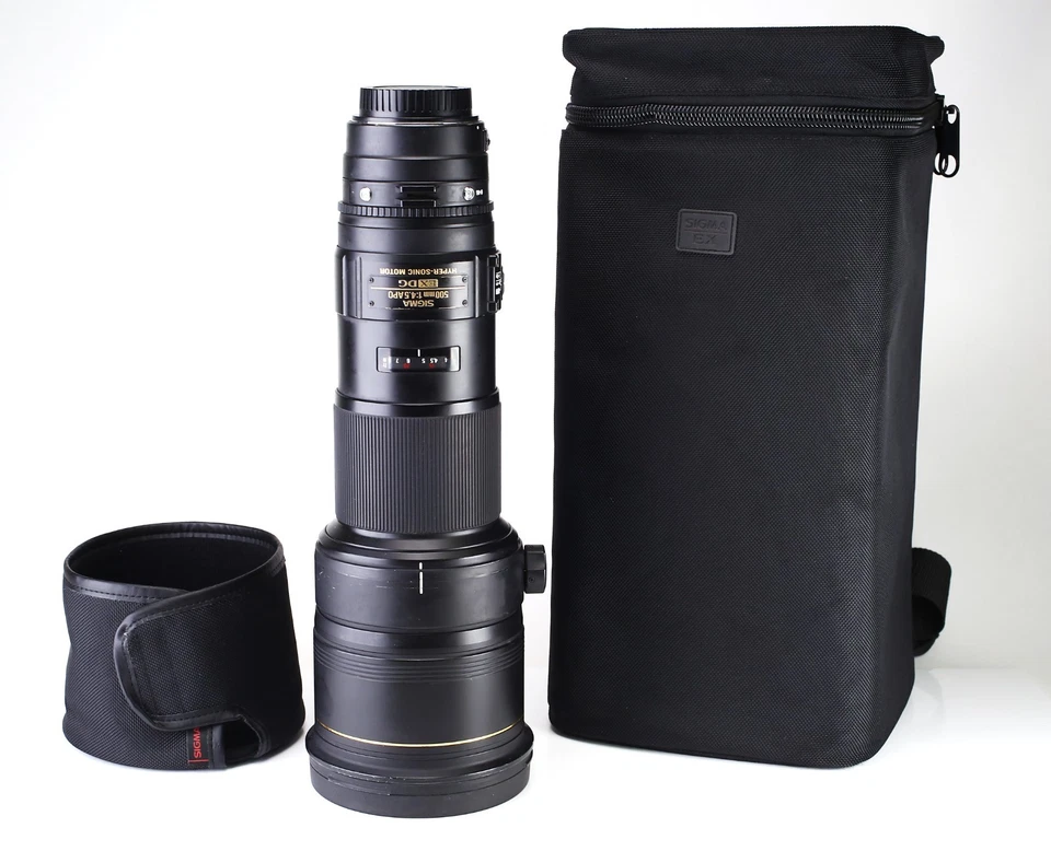 Sigma EX 500mm F4.5 APO DG HSM Prime Lens Canon Refurbished +12Month Guarantee.