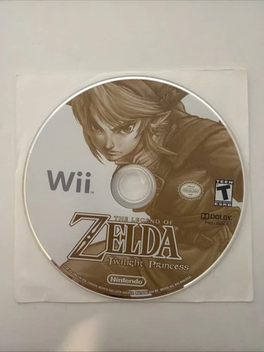 The Legend of Zelda: Twilight Princess Nintendo Wii 2006 Disc Only Tested Works
