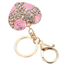 1pc Heart Key Chain Bag Car Keys Hanging Pendants Souvenir Gift