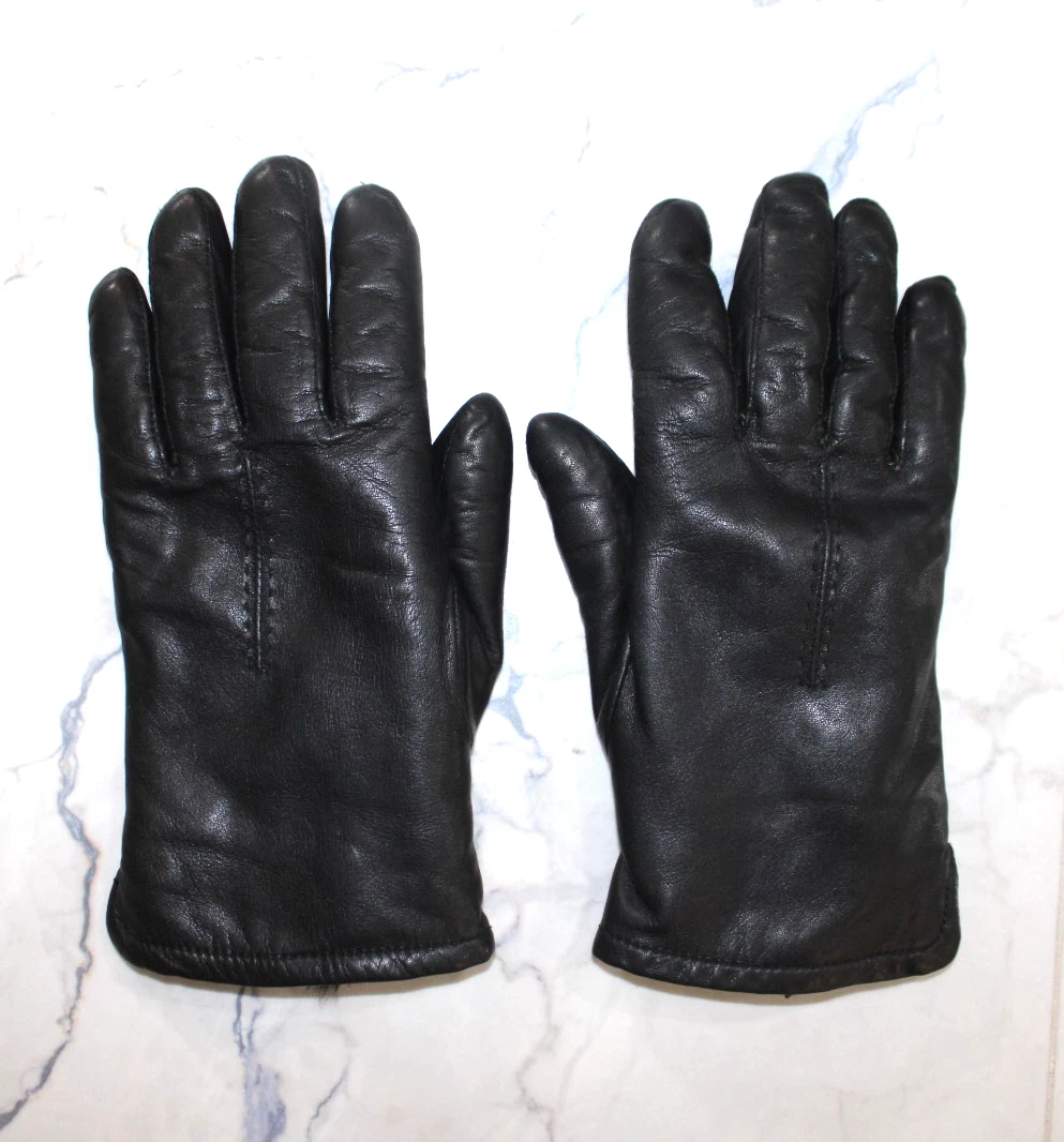 Ladies Grandoe Gloves w/ rabbit Fur lining Size XL