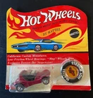 Hot Wheels - DARK  RED SAND CRAB ORIGINAL REDLINE CARD UNPUNCHED