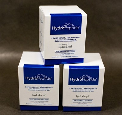 3 boxes HydroPeptide Power Serum Hydrafacial Wrinkle Treatment 18 Vials