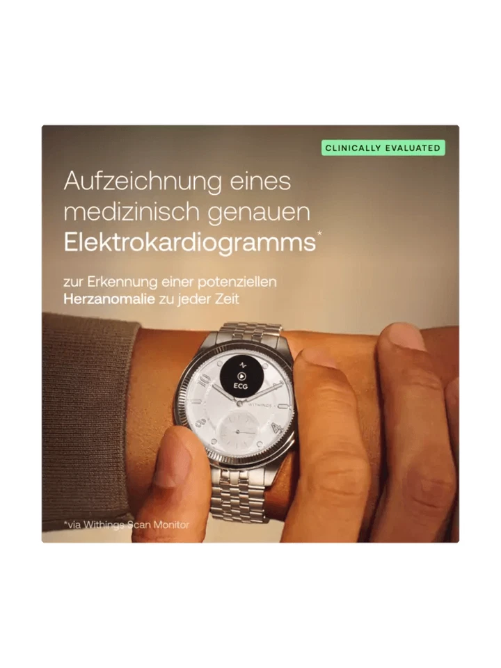 WITHINGS Scanwatch Nova Brilliant - HWA10-MODEL11 - Smartwatch - Hybriduhr - Bild 3 von 4