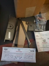 New LCN 1261 RW PA Door Closer Dark Bronze TBSRT screw set Universal LH/RH