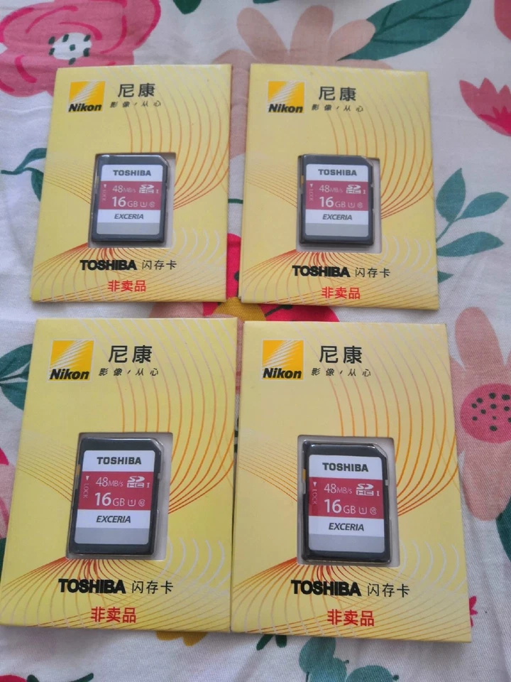 Brand New Toshiba SDHC 16GB Class10 Memory Card 48MB/S For NIkon - Image 3 of 3