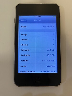 Apple iPod touch 3rd Generation Black (32 GB) # 885909301379| eBay