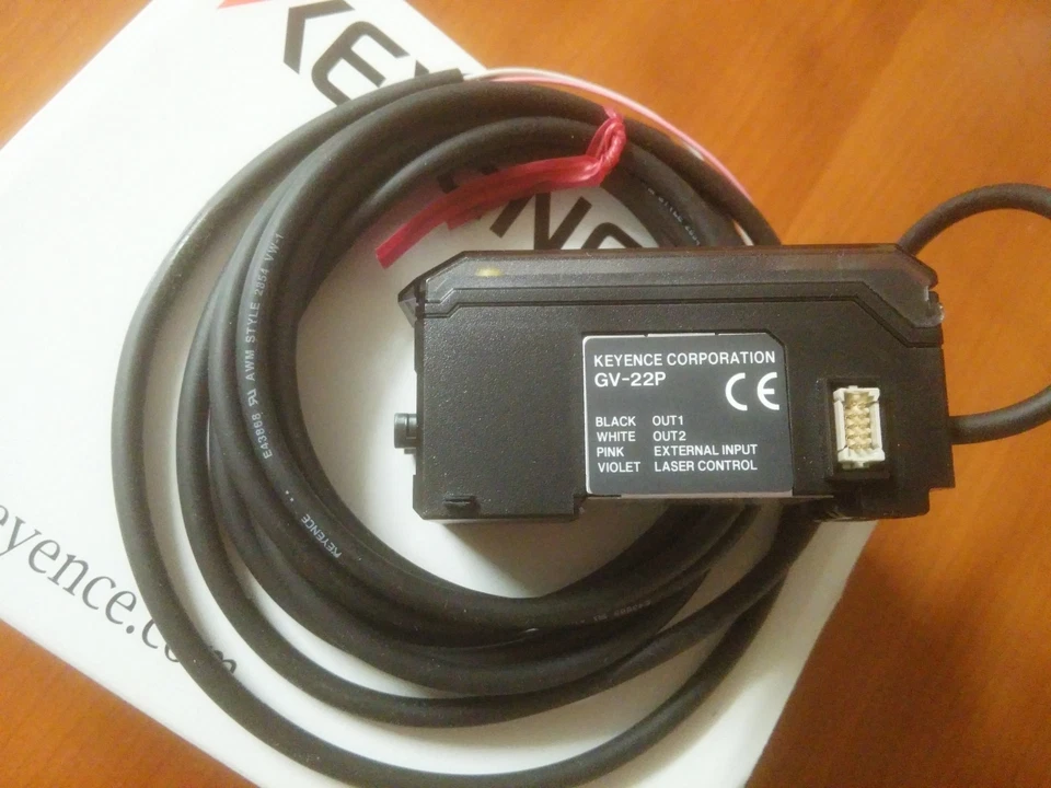 KEYENCE GV-22P CMOS LASER SENSOR EXPANSION AMPLIFIER, PNP, 60 DAY WARRANTY - Image 3 of 4