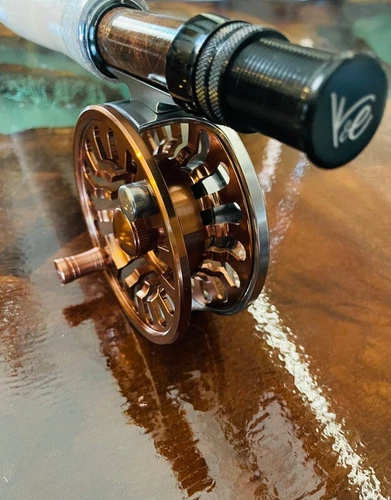 K&E Outfitters Silhouette Fly fishing carbon rod and reel combo 9', 5wt