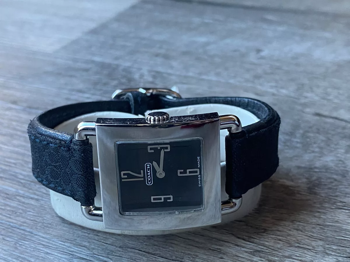 Coach square watch cheap