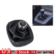 For Vw Passat B5 B5.5 1997-06 5 Speed Gear Shift Knob Boot Shifter Gaiter