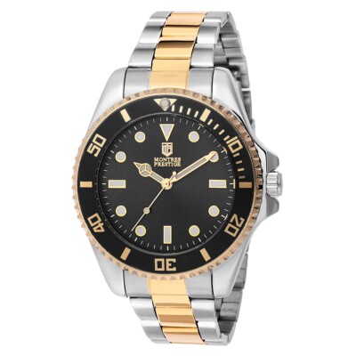 Invicta X Montres Prestige Men's Silver/Gold/Black Watch 42mm MPW