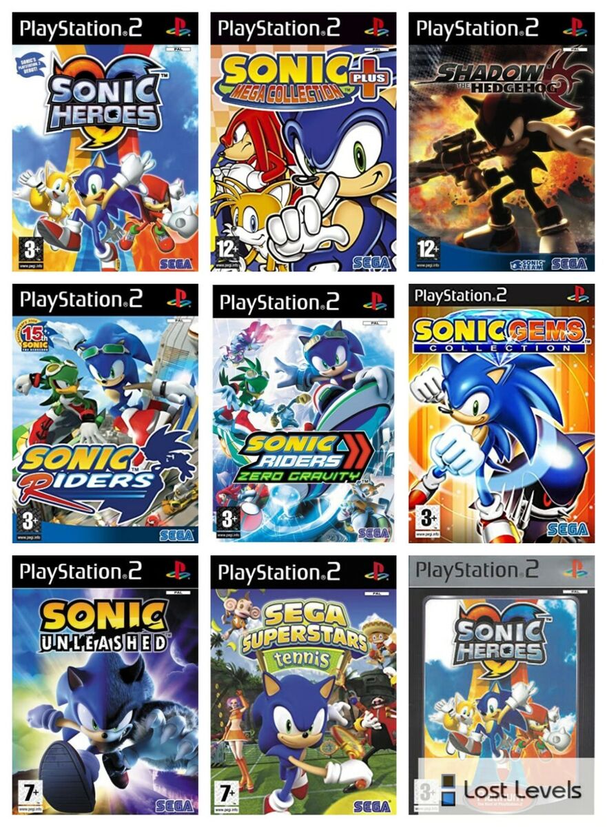 Enquete - Qual o Melhor jogo do Sonic no Ps2?