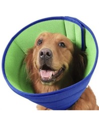 BOOMAKER Extra Soft Surgery Injury Dog Recovery Collar Cone Size 7