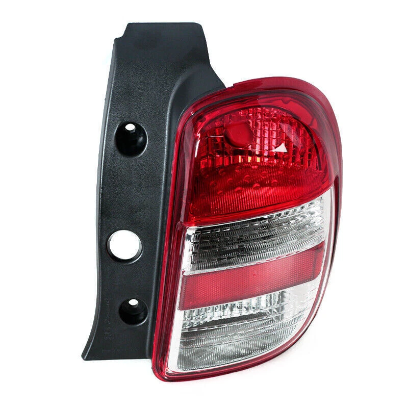 Luz trasera derecha para Nissan marzo 2010-2013 lámpara freno carcasa sin bombilla Foto 3 de 4