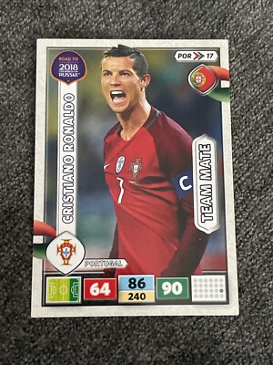 POR17 - Cristiano Ronaldo - Team Mates - Panini Adrenalyn Road to