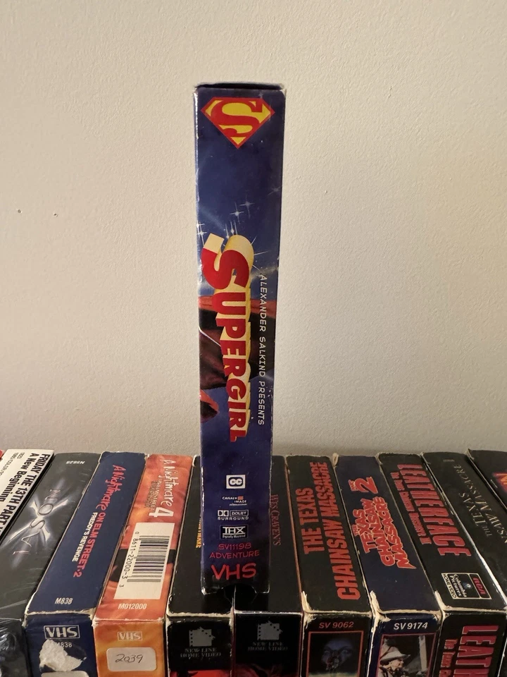 Supergirl VHS  - Image 4 of 4