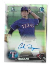 Cole Ragans 2016 Bowman Draft Chrome  refractor Auto Autograph CDA-CRA /499