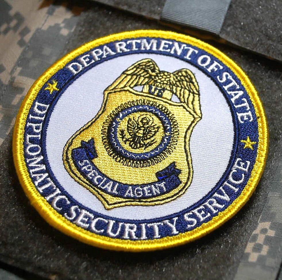 US Diplomatic Security Police ネックストラップ米軍 US Diplomatic Security Police ネックストラップ米軍