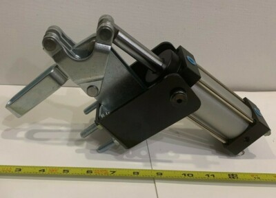 Replaces Destaco 827 - 600#  pneumatic open bar clamp with spindle