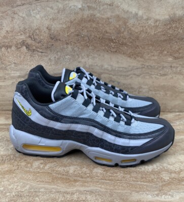 Nike Air Max 95 SE Reflective Wolf Grey Amarillo Shoes Sneakers | eBay