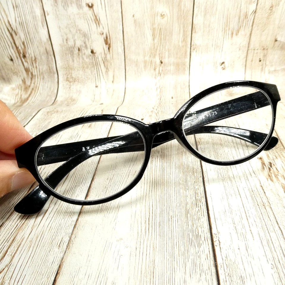 Gafas de lectura negras brillantes A. J. Morgan - 40109 +1,75 Taiwán Foto 2 de 4