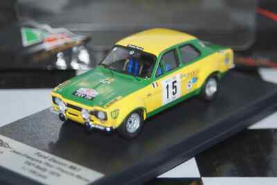 Ford Escort Mk1 BP Portugal 70 #15 – Miniature Trofeu/Spark 1/43 – Résine – NEUVE