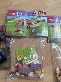 LEGO FRIENDS: Puppy Training (41088) Rabbit Mother 41087 And 30409 Car Scooter
