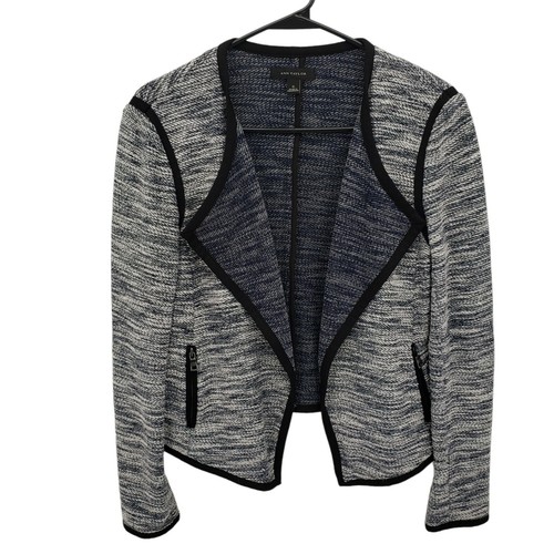 open front tweed jacket