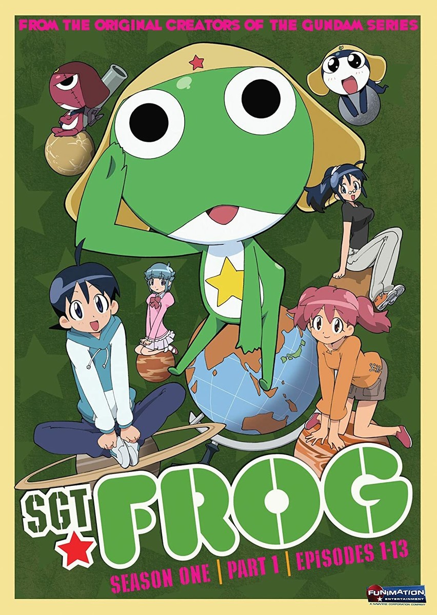 ケロロ軍曹 海外版 Sgt. Frog シーズン1 DVDボックスセット Sgt. Frog: Season One, Part 1 (DVD, 2009, 2-Disc Set) for sale