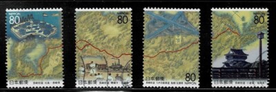 Japan 1997 Prefecture Nagasaki Kaido Highway 80Y Complete Used Set