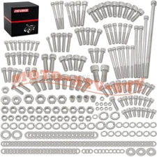 287pcs 304 Stainless Steel Polished Bolt Screw Kit Set for Honda ATC70 1978-1985