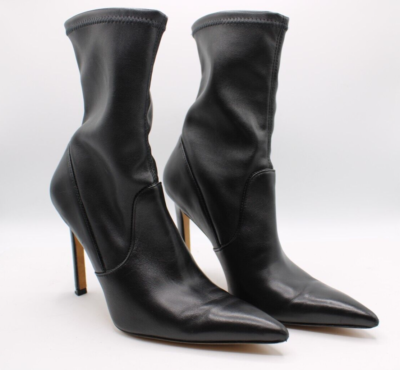 IRO Black Leather Mid Calf Ankle Boot - Size 38 | eBay display picture 2