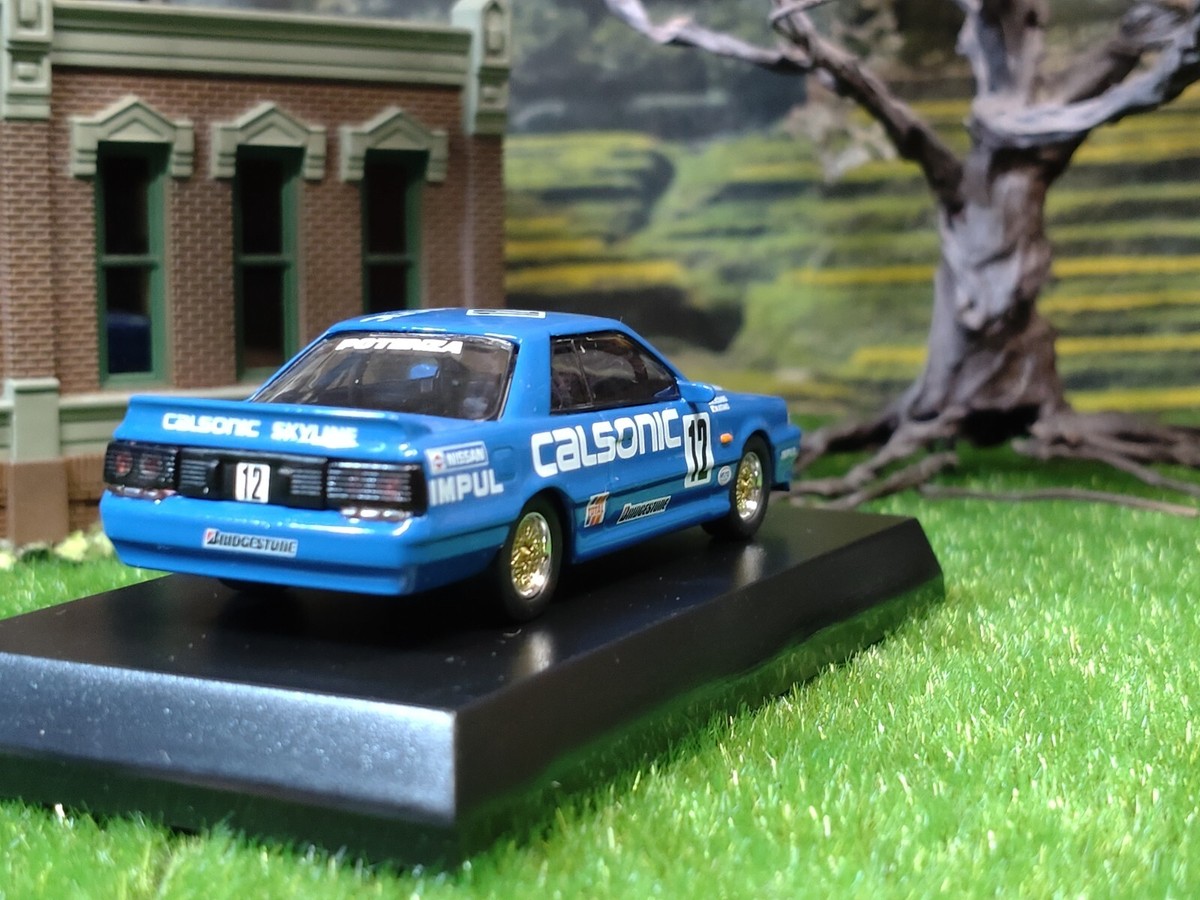 ミニカー CALSONIC Skyline 1989 R31 JTC 1989 / Calsonic Skyline GTS-R R31 / No12 / 1/64 Diecast