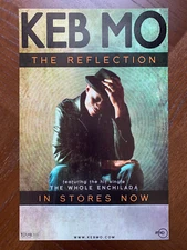 KEB' MO' The Reflection 11x17 Poster Original 2011 PROMOTIONAL Promo Tour Keb Mo