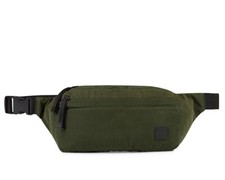 Image of HUGO BOSS Artcentury Ripstop Logo Belt Bag Large 50417302 Open Green
