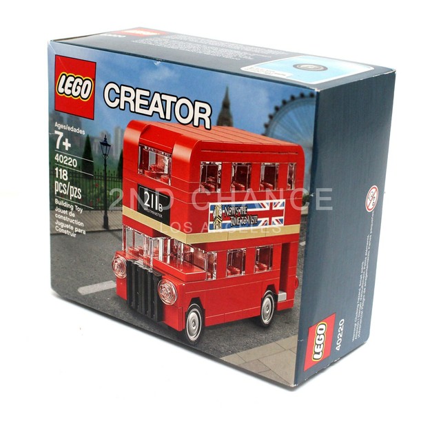 lego london bus magnet