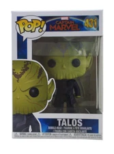 Funko Pop Talos Captain Marvel Movie Vinyl Figure #431 Marvel Comics Brand New