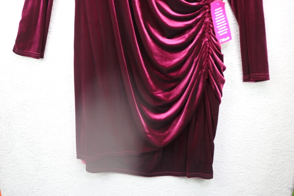 Vestido para mujer Alex Marie caoba plus Nikki envolvente-terciopelo-24W-nuevo con etiquetas Foto 4 de 4