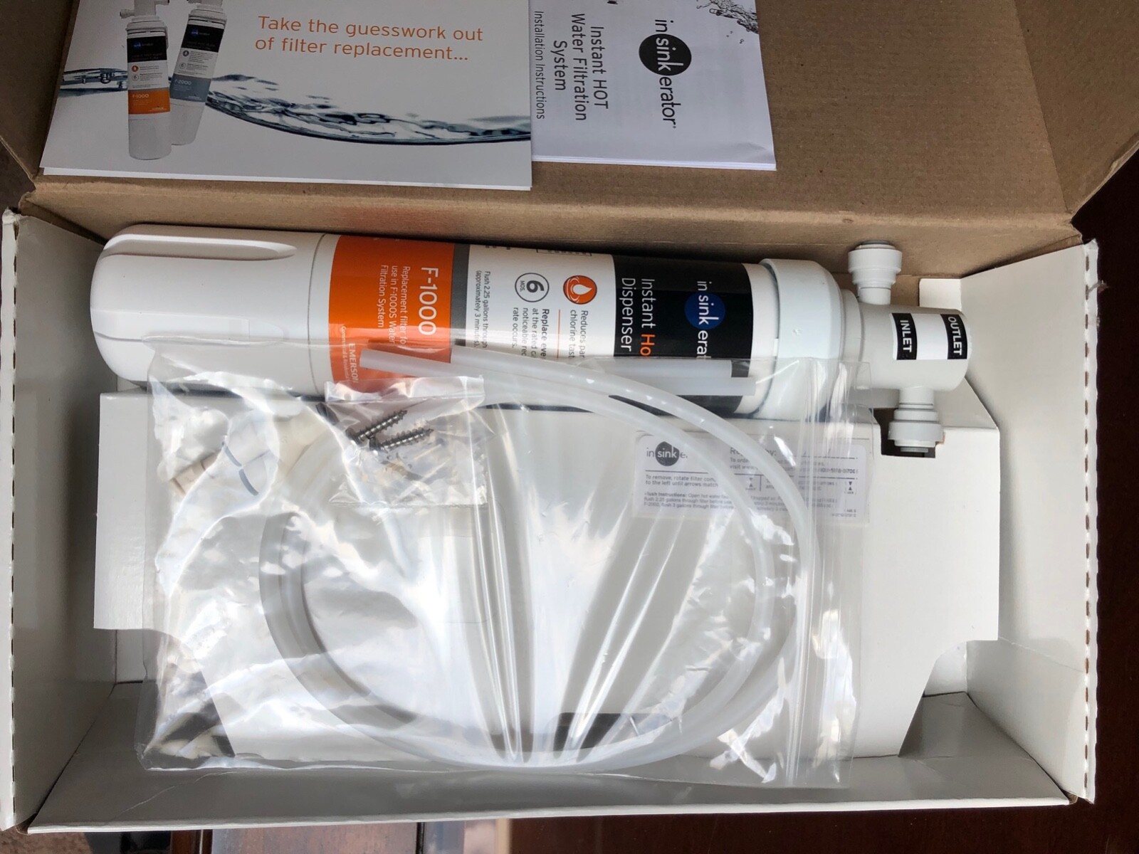 InSinkErator F-1000s Replacement Water Filtration System for sale online |  eBay