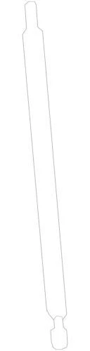 Puntal puerta levadiza lateral izquierda genuino GM 2007-2017 GMC Saturn Acadia Limited 84298332 Foto 2 de 3