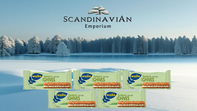 Wasa Sandwich Chives 37g (5-pack)  Fresh, Creamy, and Perfectly Balanced Snack!