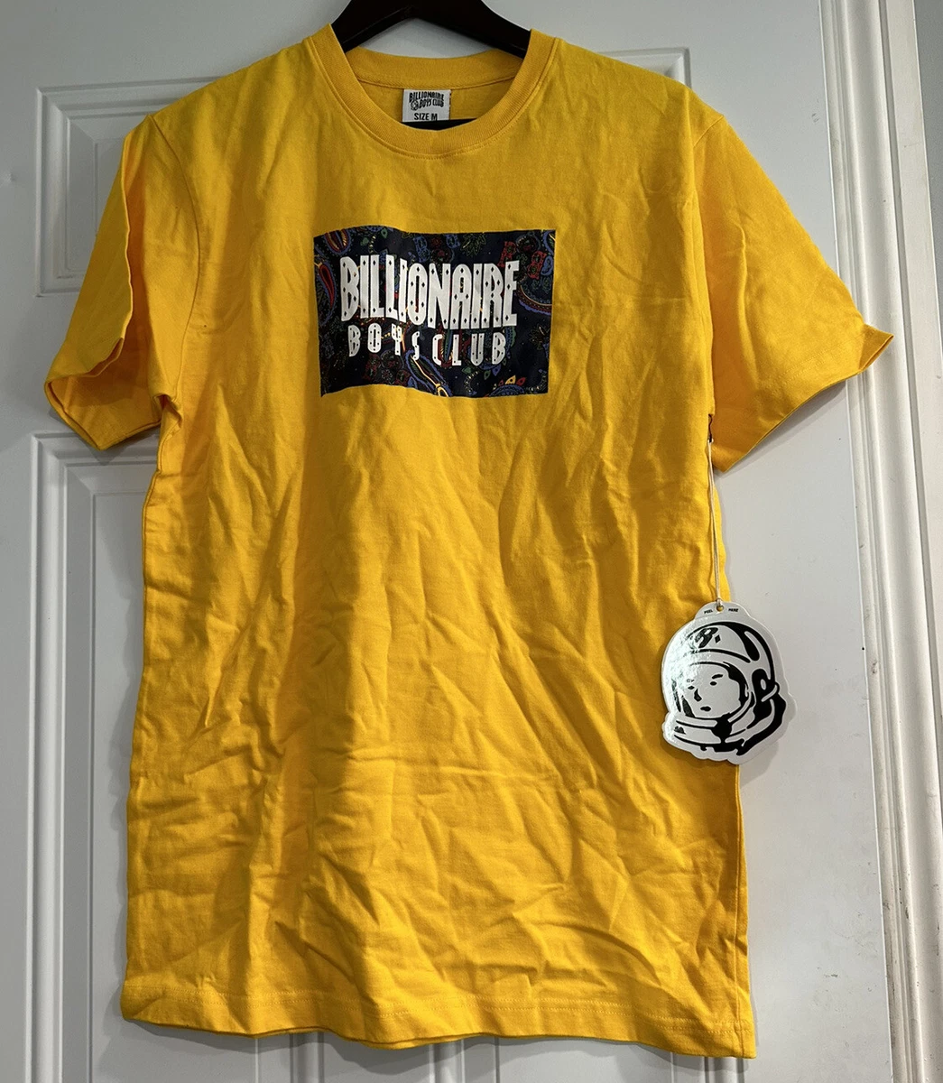 Billionaire boys club store yellow shirt